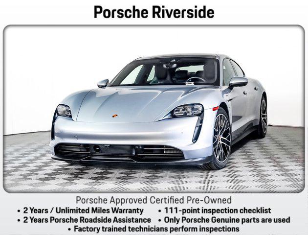 used 2022 Porsche Taycan car, priced at $61,881