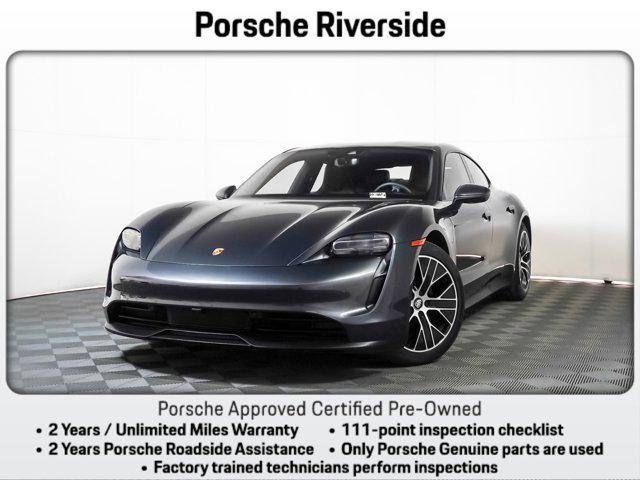 used 2022 Porsche Taycan car, priced at $65,981