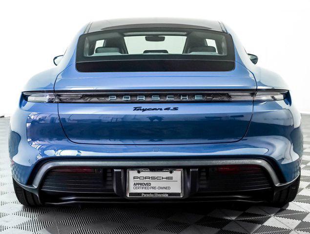 used 2021 Porsche Taycan car, priced at $71,881