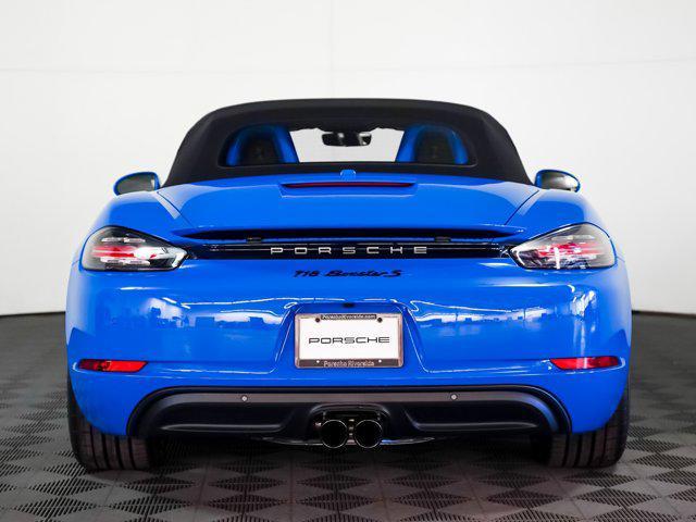 new 2025 Porsche 718 Boxster car, priced at $105,475