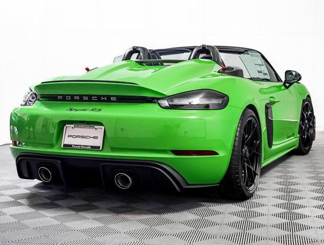 used 2025 Porsche 718 Spyder car, priced at $250,605