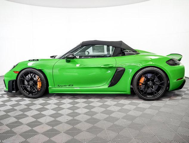 used 2025 Porsche 718 Spyder car, priced at $250,605