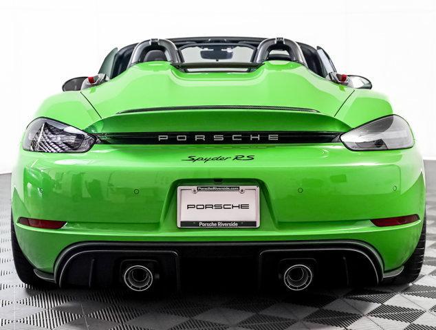 used 2025 Porsche 718 Spyder car, priced at $250,605