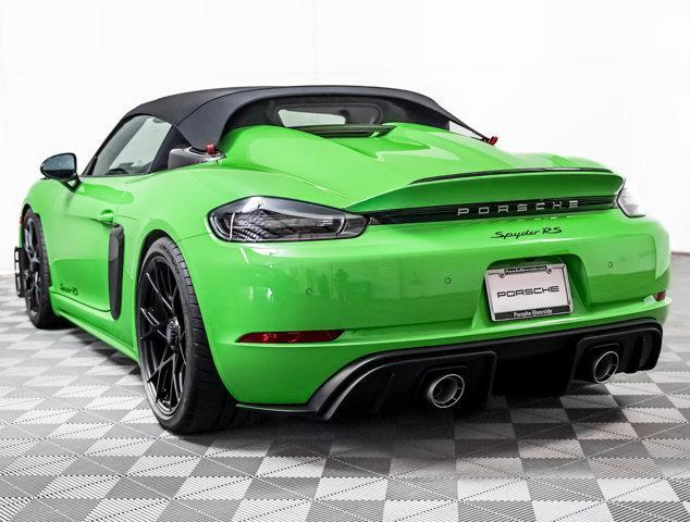 used 2025 Porsche 718 Spyder car, priced at $250,605