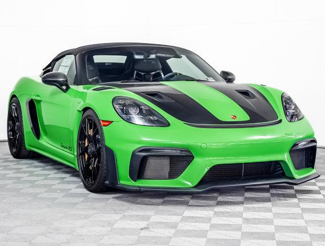 used 2025 Porsche 718 Spyder car, priced at $250,605