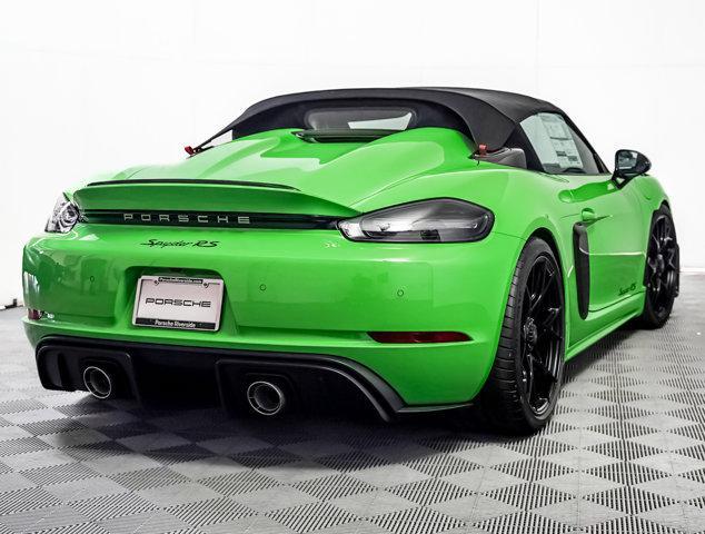used 2025 Porsche 718 Spyder car, priced at $250,605