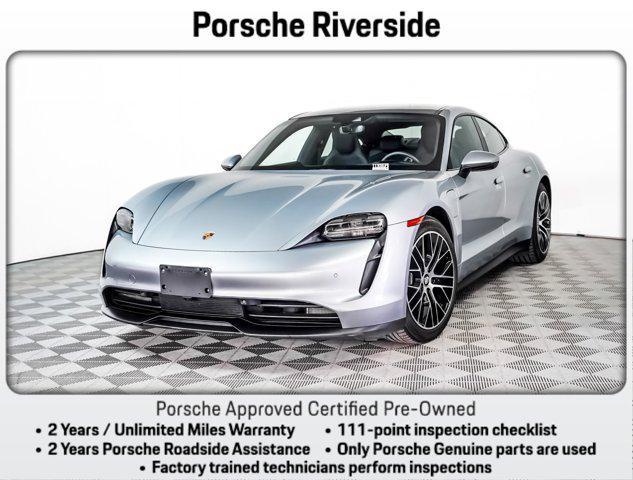 used 2023 Porsche Taycan car, priced at $68,881