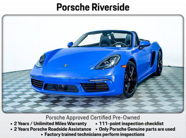 used 2025 Porsche 718 Boxster car, priced at $89,981