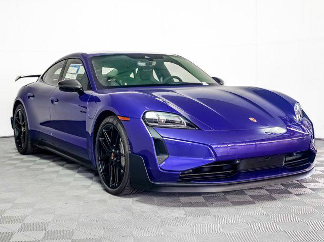 new 2025 Porsche Taycan car, priced at $246,115