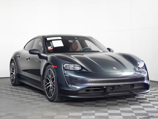 used 2022 Porsche Taycan car, priced at $76,981