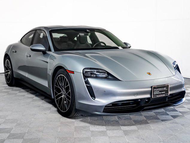 used 2021 Porsche Taycan car, priced at $58,481