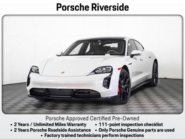 used 2022 Porsche Taycan car, priced at $91,881