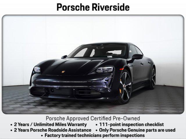 used 2021 Porsche Taycan car, priced at $92,881
