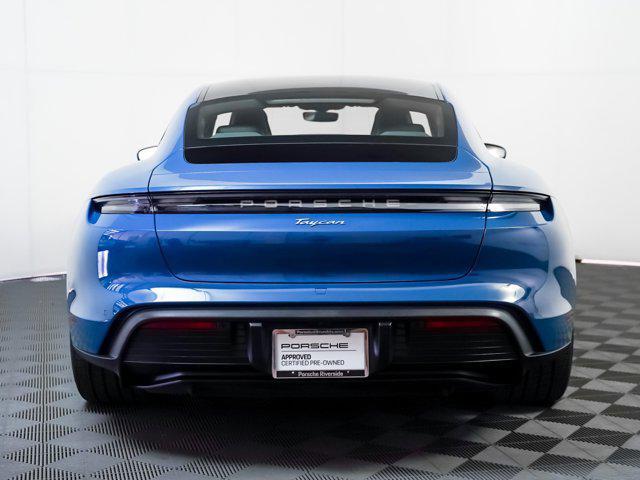 used 2024 Porsche Taycan car, priced at $75,981