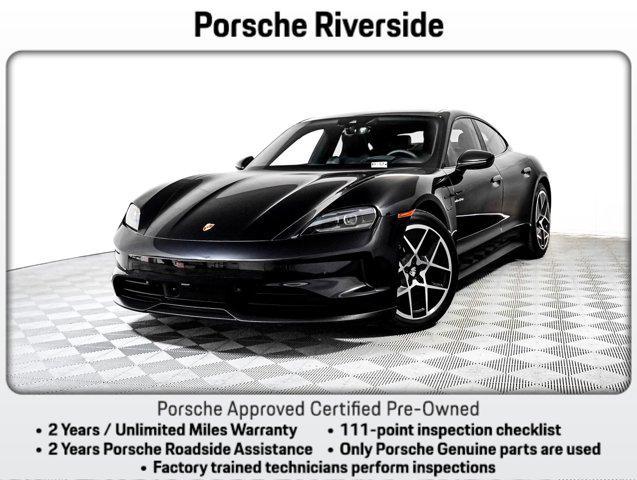 used 2025 Porsche Taycan car, priced at $107,981