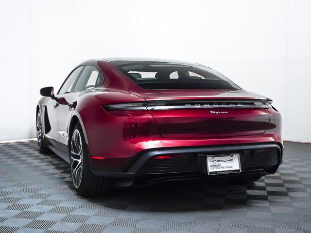 used 2022 Porsche Taycan car, priced at $65,981