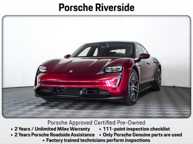 used 2022 Porsche Taycan car, priced at $65,981