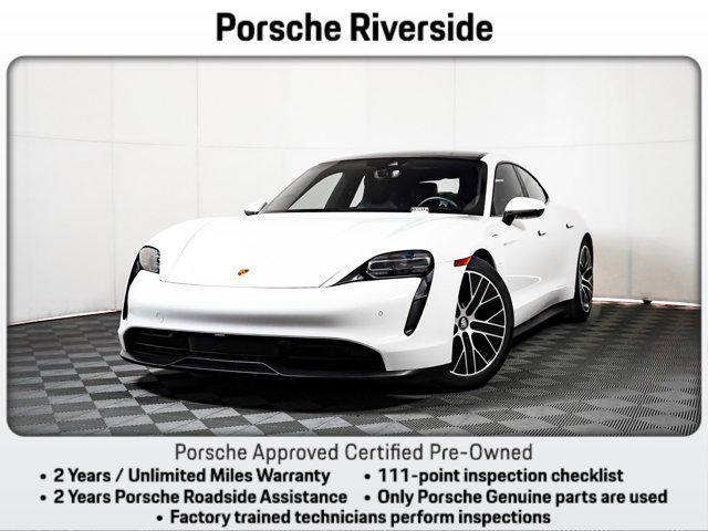 used 2022 Porsche Taycan car, priced at $60,981