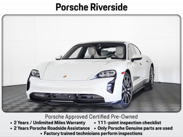 used 2022 Porsche Taycan car, priced at $65,981