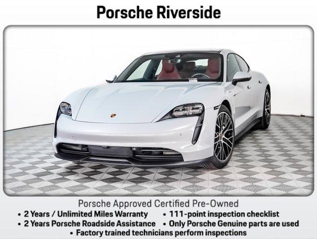 used 2024 Porsche Taycan car, priced at $72,981