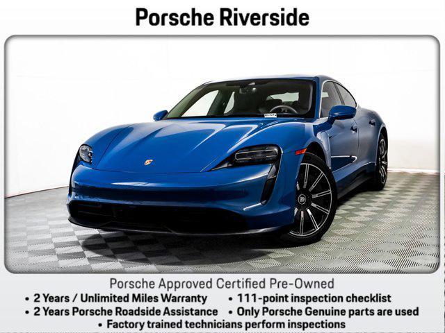 used 2022 Porsche Taycan car, priced at $64,881