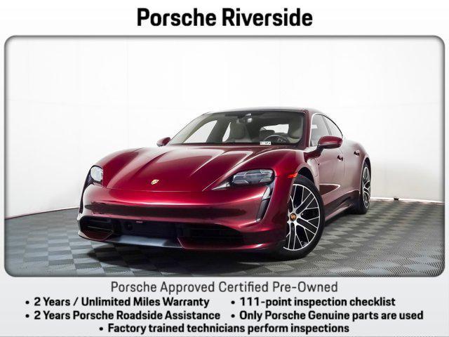 used 2021 Porsche Taycan car, priced at $82,981