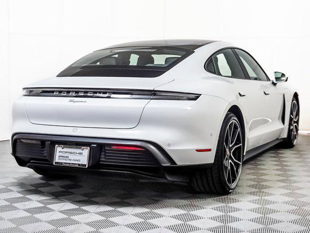 used 2023 Porsche Taycan car, priced at $70,881
