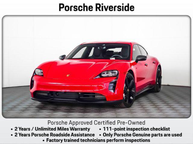 used 2022 Porsche Taycan car, priced at $62,981