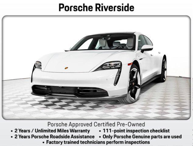 used 2022 Porsche Taycan car, priced at $76,981