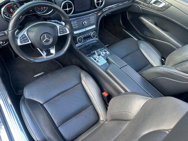 used 2017 Mercedes-Benz SL 550 car, priced at $54,990