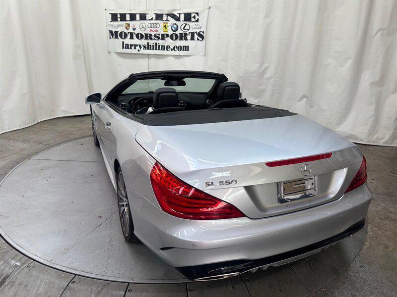 used 2017 Mercedes-Benz SL 550 car, priced at $54,990