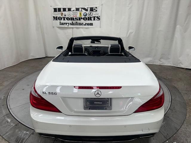 used 2015 Mercedes-Benz SL-Class car, priced at $49,990