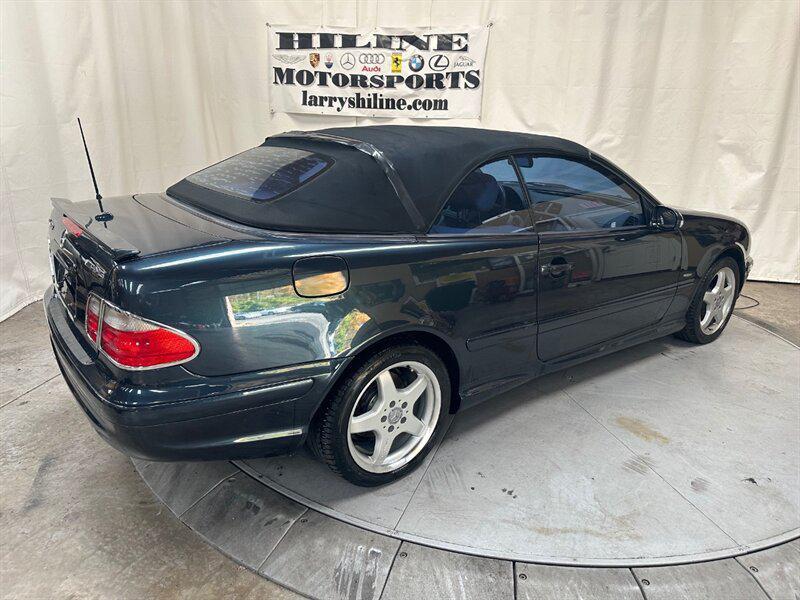 used 2002 Mercedes-Benz CLK-Class car, priced at $14,900