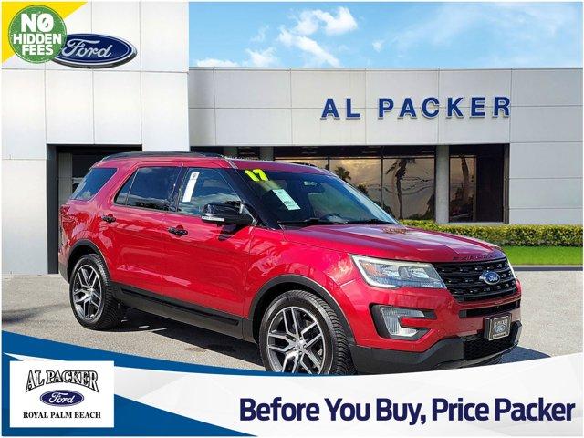 used 2017 Ford Explorer car, priced at $19,500