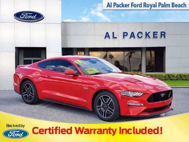 used 2018 Ford Mustang car, priced at $34,900