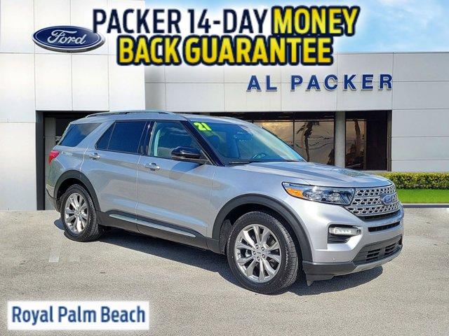 used 2021 Ford Explorer car, priced at $28,500