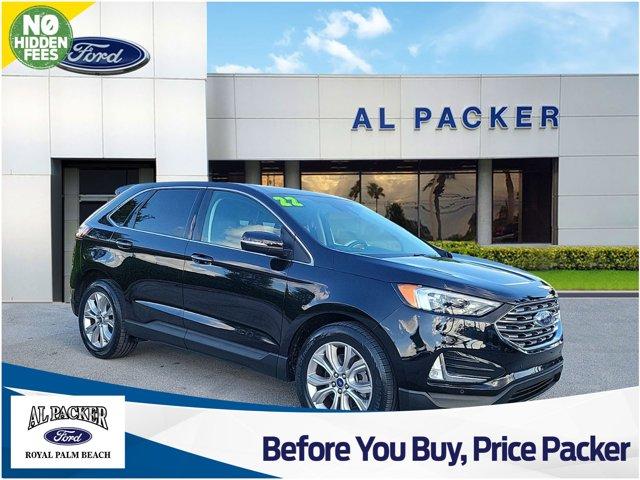 used 2022 Ford Edge car, priced at $23,900