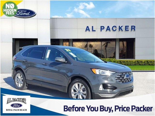 used 2021 Ford Edge car, priced at $21,000