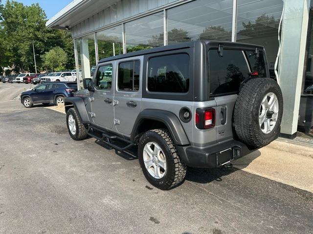 used 2021 Jeep Wrangler Unlimited car, priced at $24,995