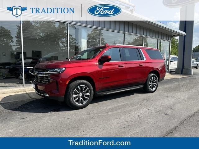 used 2021 Chevrolet Suburban car, priced at $49,995