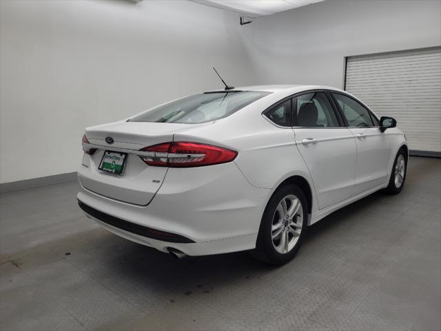 used 2018 Ford Fusion car, priced at $15,695