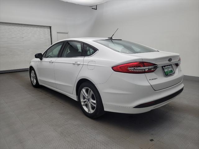 used 2018 Ford Fusion car, priced at $15,695