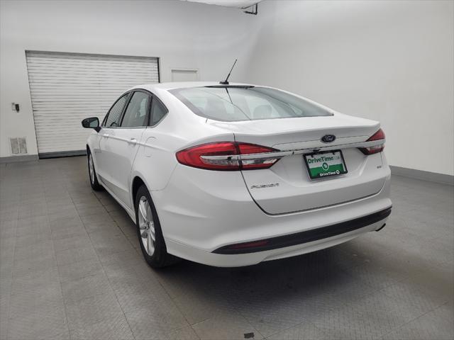 used 2018 Ford Fusion car, priced at $15,695