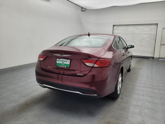 used 2017 Chrysler 200 car, priced at $13,295