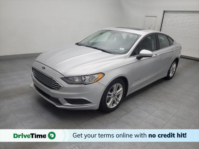 used 2018 Ford Fusion Hybrid car, priced at $13,495
