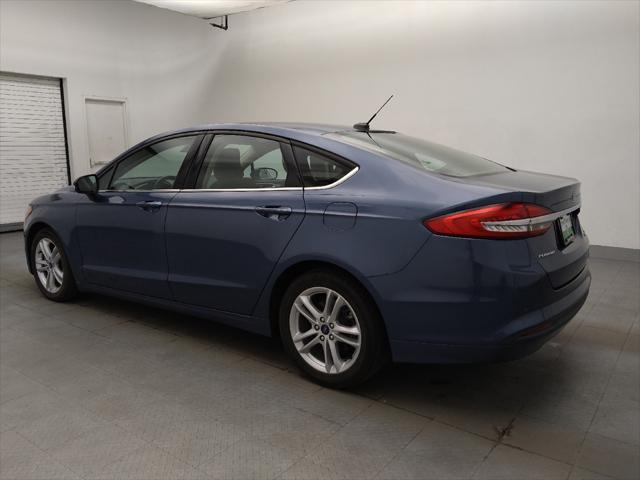 used 2018 Ford Fusion Hybrid car, priced at $14,695