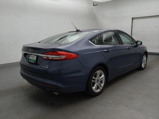 used 2018 Ford Fusion Hybrid car, priced at $14,695