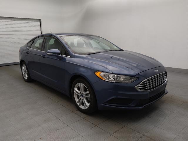 used 2018 Ford Fusion Hybrid car, priced at $14,695