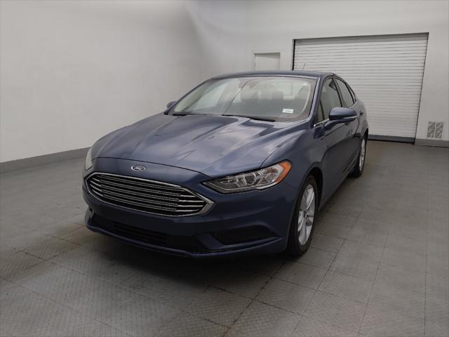 used 2018 Ford Fusion Hybrid car, priced at $14,695