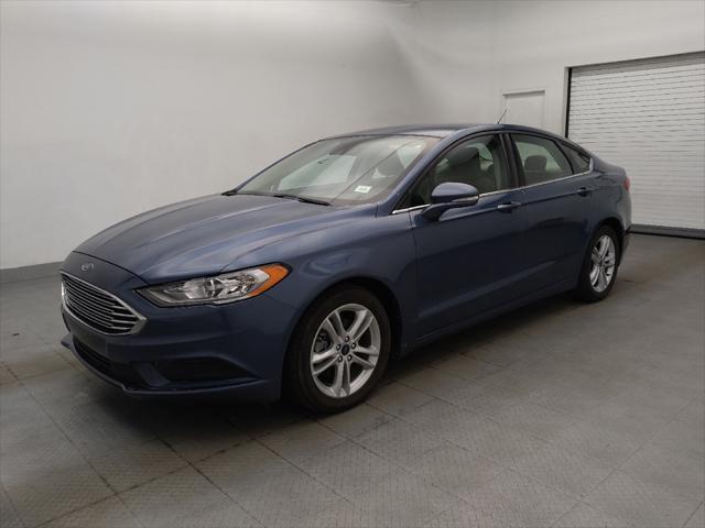 used 2018 Ford Fusion Hybrid car, priced at $14,695